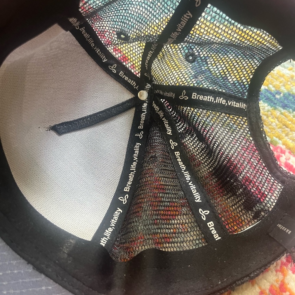 Prana Journeyman Trucker Hat Eagle Eye, mesh/snap back - Picture 3 of 4